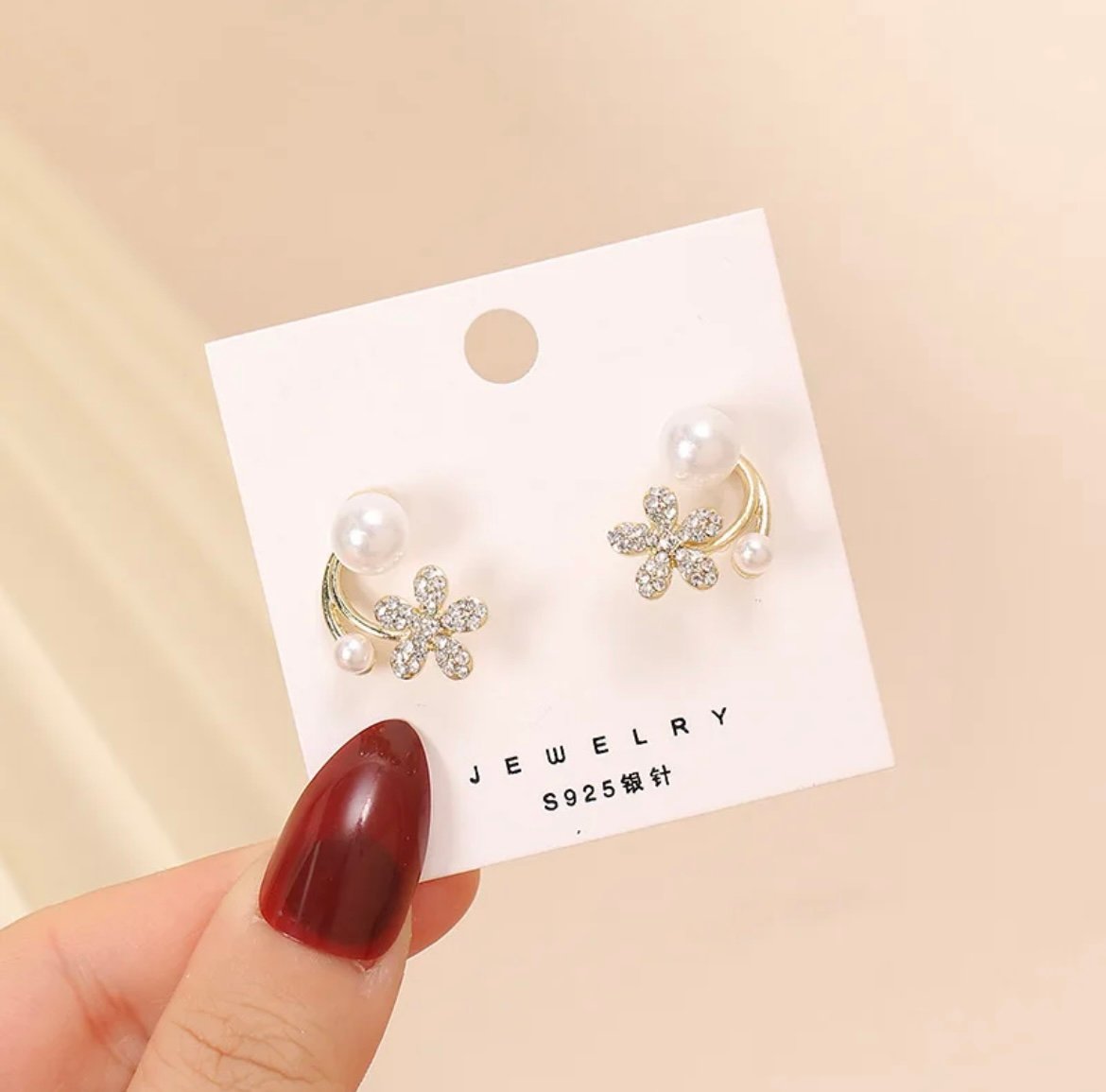 Flower Stud Korean Earring